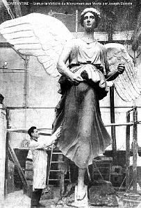 CONSTANTINE - STATUE LA VICTOIRE DE JOSEPH EBSTEIN